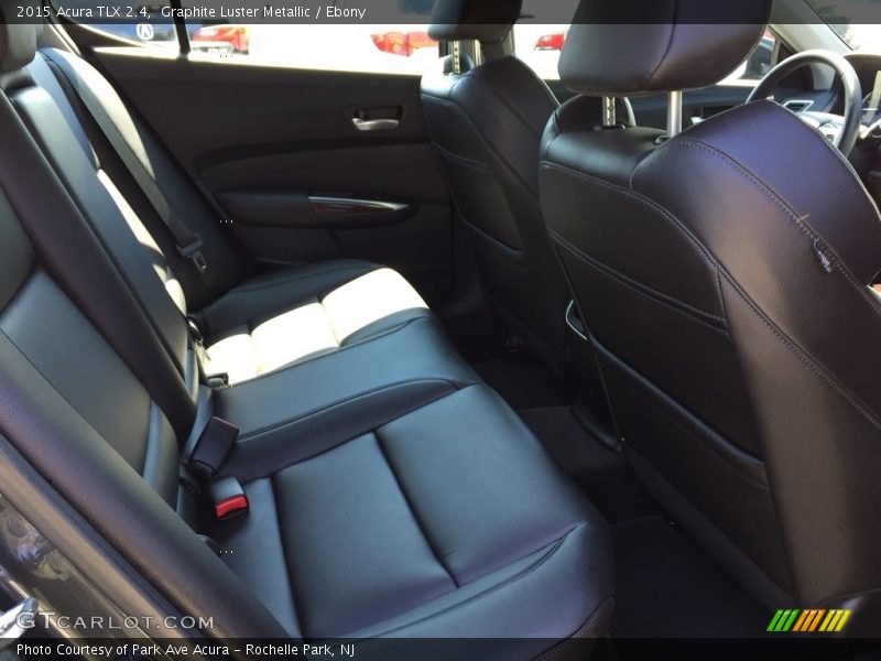Graphite Luster Metallic / Ebony 2015 Acura TLX 2.4