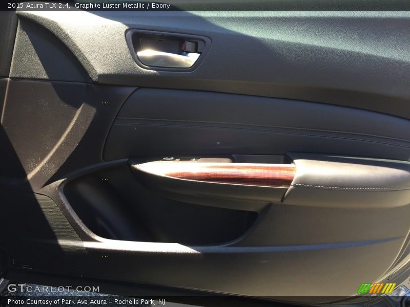Graphite Luster Metallic / Ebony 2015 Acura TLX 2.4