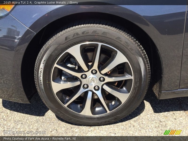 Graphite Luster Metallic / Ebony 2015 Acura TLX 2.4