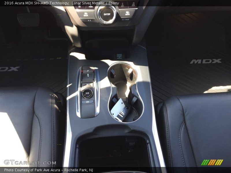 Lunar Silver Metallic / Ebony 2016 Acura MDX SH-AWD Technology