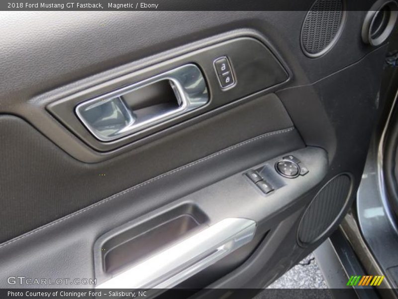 Magnetic / Ebony 2018 Ford Mustang GT Fastback