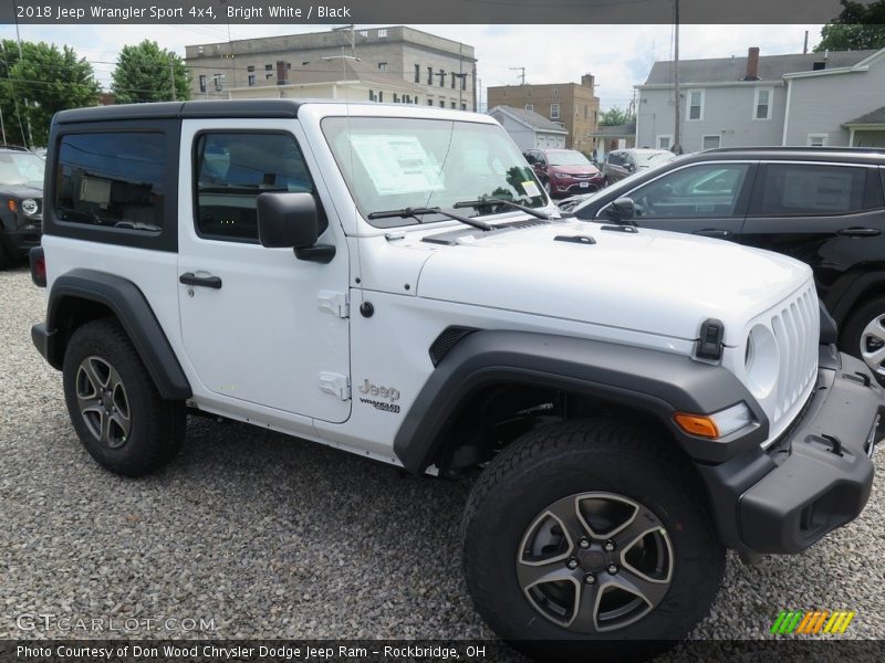 Front 3/4 View of 2018 Wrangler Sport 4x4