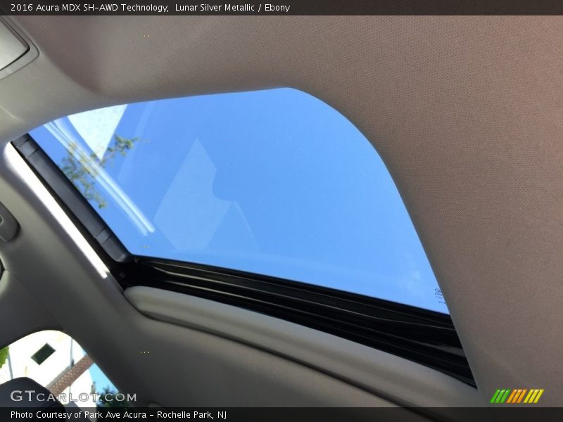 Lunar Silver Metallic / Ebony 2016 Acura MDX SH-AWD Technology