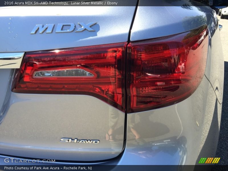 Lunar Silver Metallic / Ebony 2016 Acura MDX SH-AWD Technology
