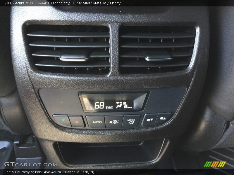 Lunar Silver Metallic / Ebony 2016 Acura MDX SH-AWD Technology