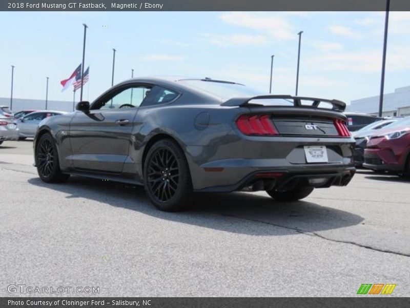 Magnetic / Ebony 2018 Ford Mustang GT Fastback