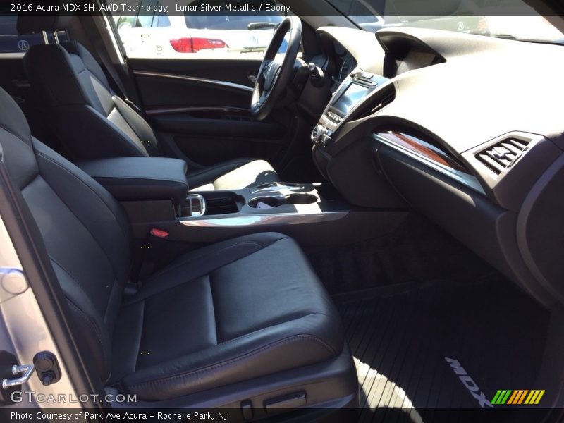 Lunar Silver Metallic / Ebony 2016 Acura MDX SH-AWD Technology