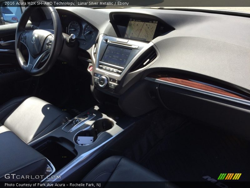 Lunar Silver Metallic / Ebony 2016 Acura MDX SH-AWD Technology