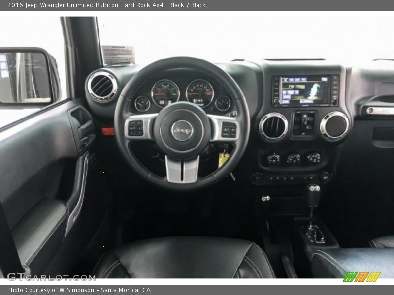 Black / Black 2016 Jeep Wrangler Unlimited Rubicon Hard Rock 4x4