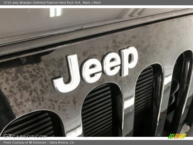 Black / Black 2016 Jeep Wrangler Unlimited Rubicon Hard Rock 4x4