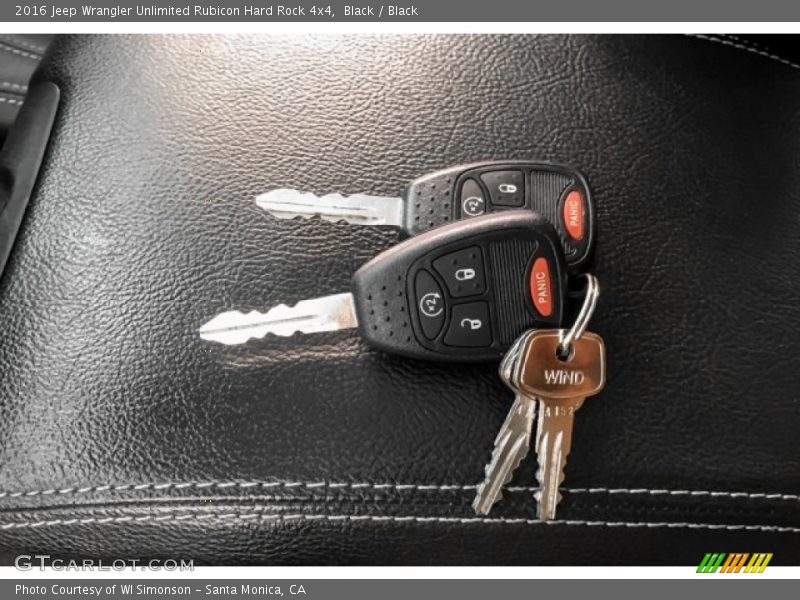 Black / Black 2016 Jeep Wrangler Unlimited Rubicon Hard Rock 4x4