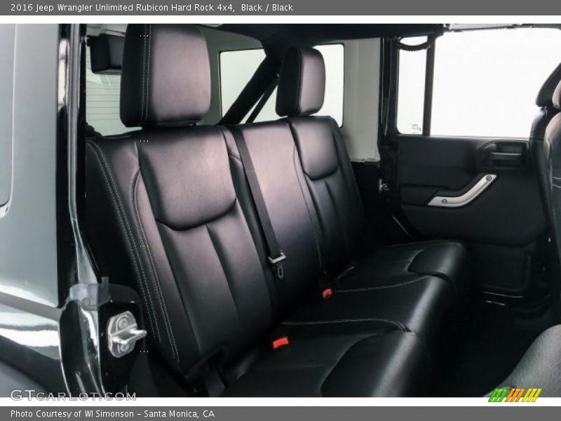 Black / Black 2016 Jeep Wrangler Unlimited Rubicon Hard Rock 4x4