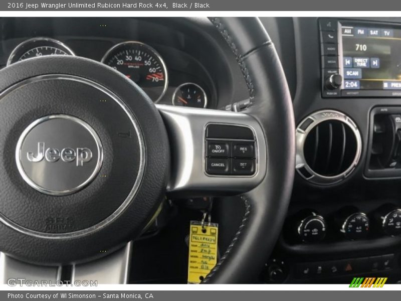 Black / Black 2016 Jeep Wrangler Unlimited Rubicon Hard Rock 4x4