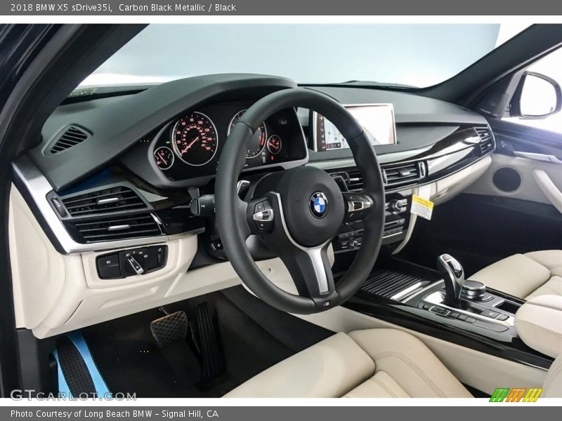 Carbon Black Metallic / Black 2018 BMW X5 sDrive35i