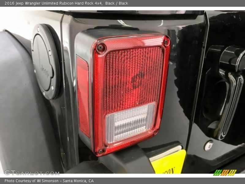 Black / Black 2016 Jeep Wrangler Unlimited Rubicon Hard Rock 4x4