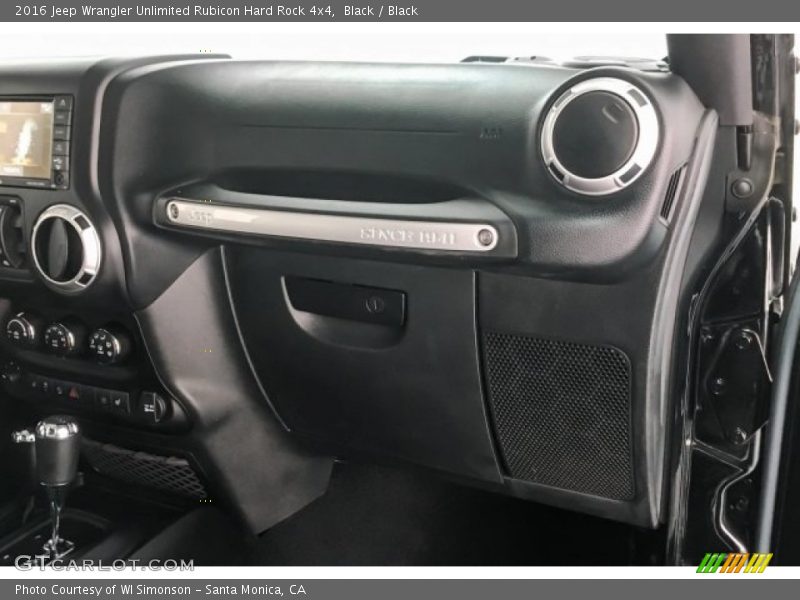 Black / Black 2016 Jeep Wrangler Unlimited Rubicon Hard Rock 4x4