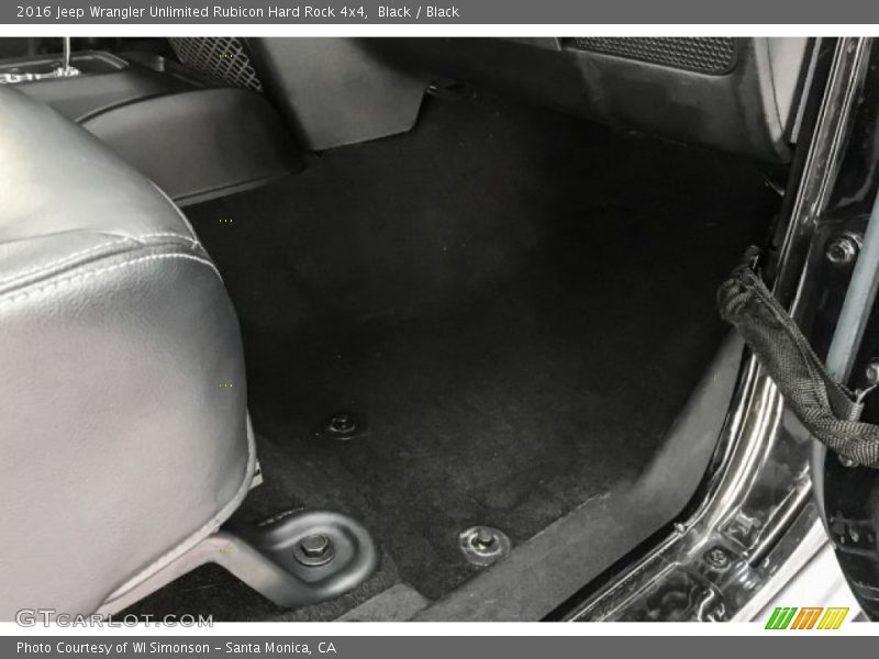 Black / Black 2016 Jeep Wrangler Unlimited Rubicon Hard Rock 4x4