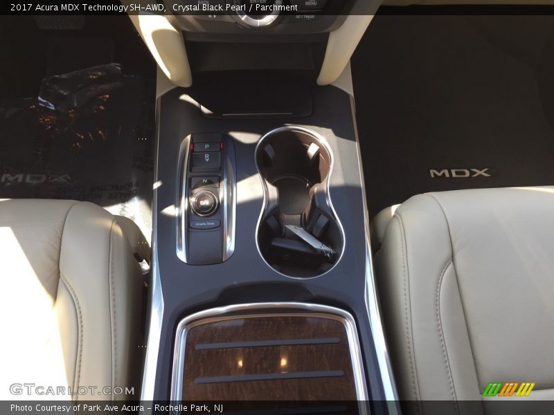 Crystal Black Pearl / Parchment 2017 Acura MDX Technology SH-AWD