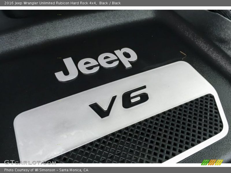 Black / Black 2016 Jeep Wrangler Unlimited Rubicon Hard Rock 4x4