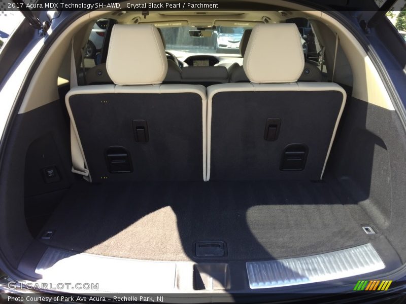 Crystal Black Pearl / Parchment 2017 Acura MDX Technology SH-AWD
