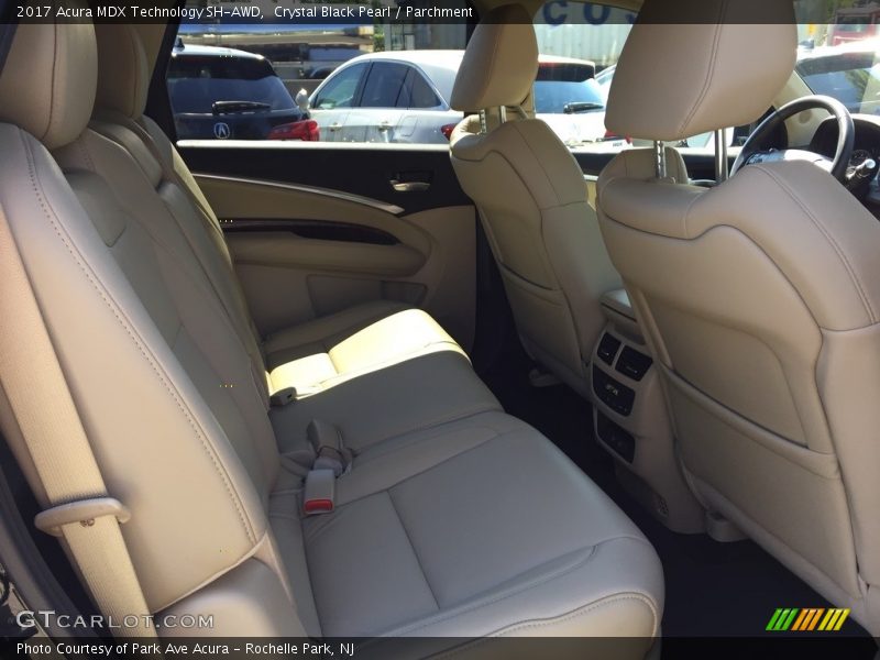 Crystal Black Pearl / Parchment 2017 Acura MDX Technology SH-AWD