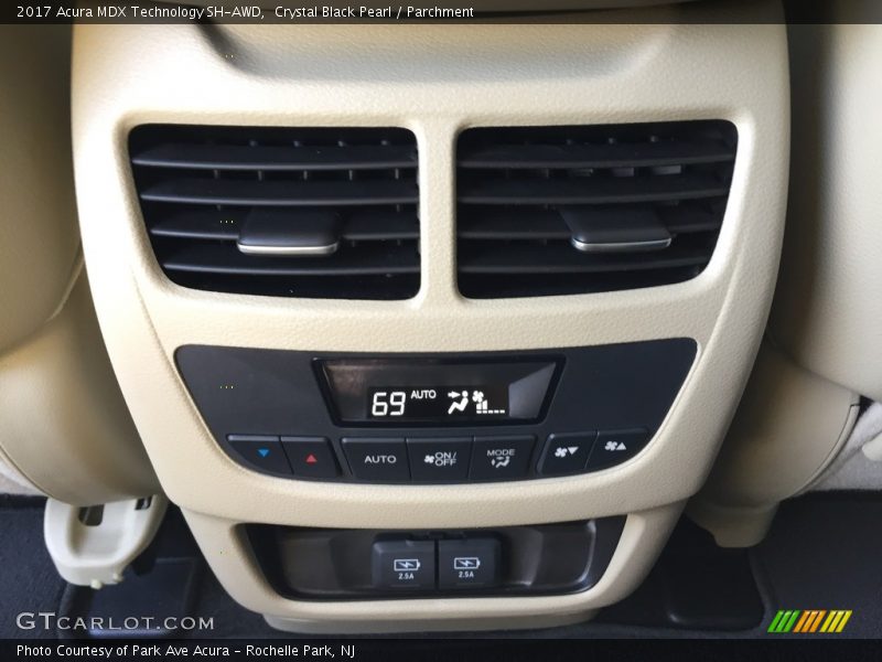 Crystal Black Pearl / Parchment 2017 Acura MDX Technology SH-AWD