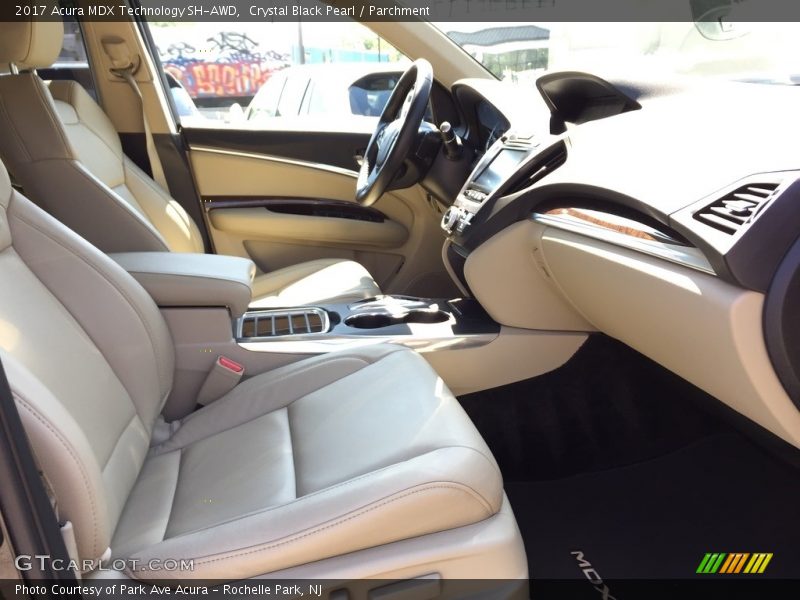Crystal Black Pearl / Parchment 2017 Acura MDX Technology SH-AWD