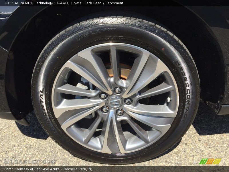 Crystal Black Pearl / Parchment 2017 Acura MDX Technology SH-AWD