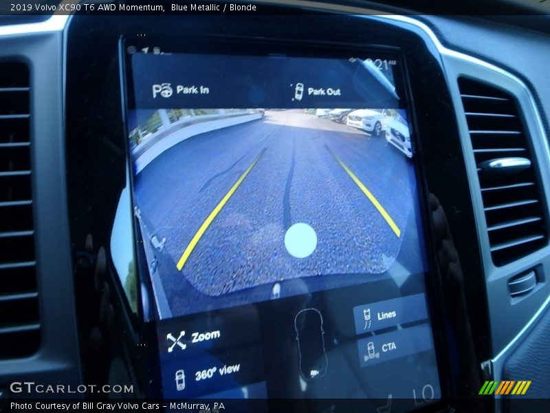 Blue Metallic / Blonde 2019 Volvo XC90 T6 AWD Momentum