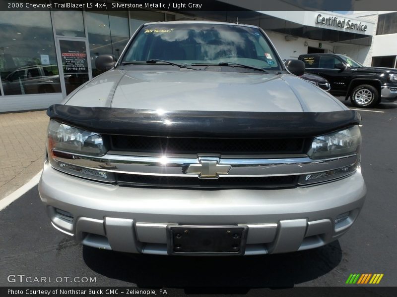 Silverstone Metallic / Light Gray 2006 Chevrolet TrailBlazer LS 4x4