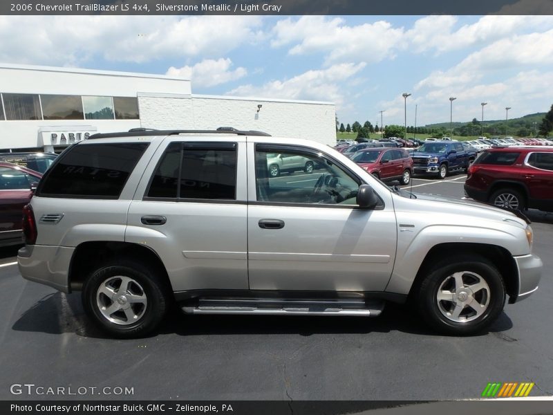 Silverstone Metallic / Light Gray 2006 Chevrolet TrailBlazer LS 4x4