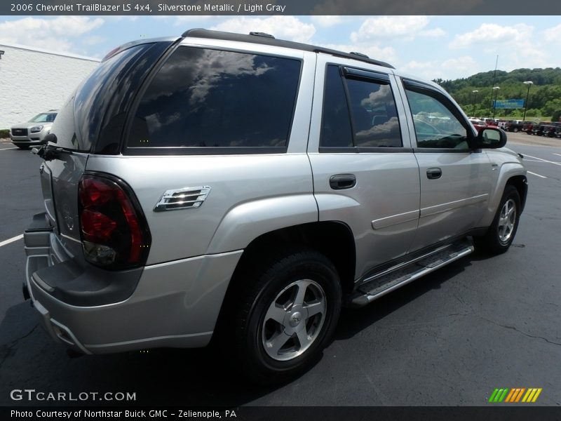 Silverstone Metallic / Light Gray 2006 Chevrolet TrailBlazer LS 4x4