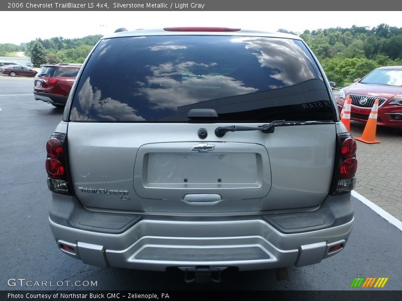 Silverstone Metallic / Light Gray 2006 Chevrolet TrailBlazer LS 4x4