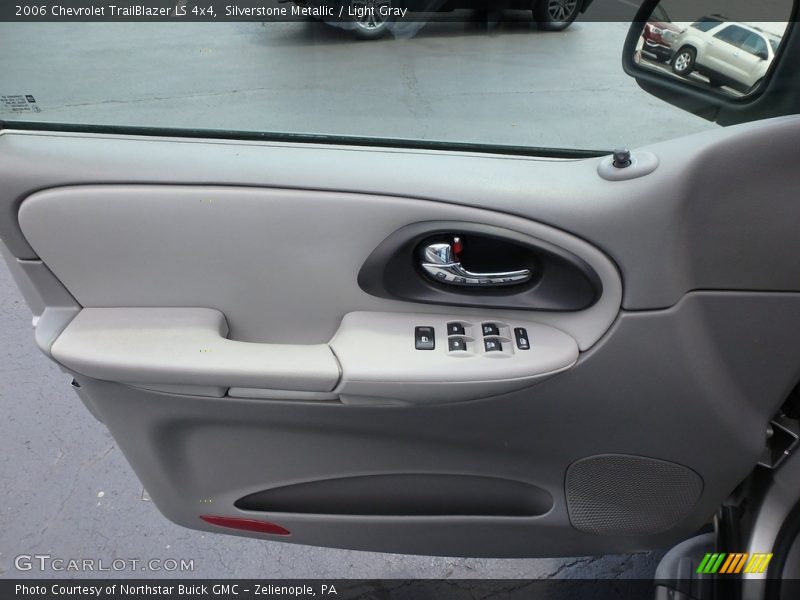 Silverstone Metallic / Light Gray 2006 Chevrolet TrailBlazer LS 4x4