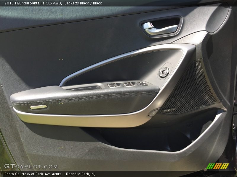 Becketts Black / Black 2013 Hyundai Santa Fe GLS AWD