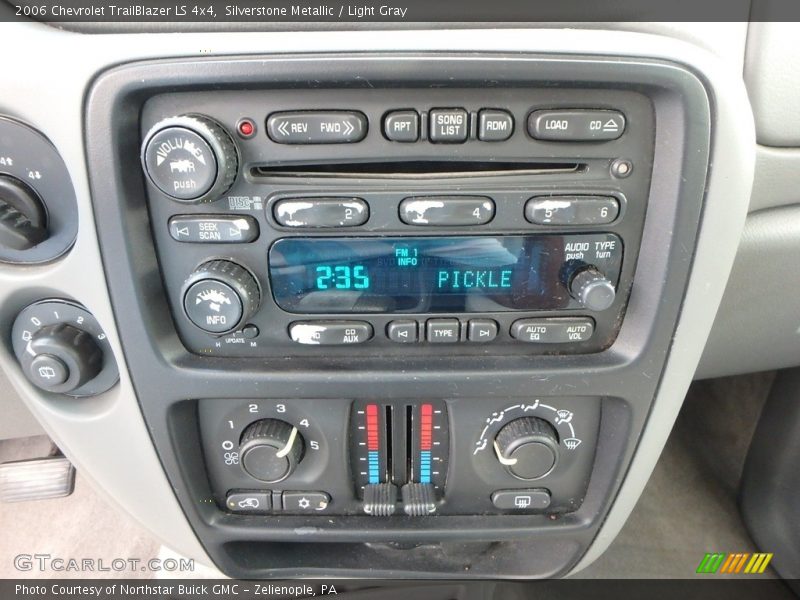 Silverstone Metallic / Light Gray 2006 Chevrolet TrailBlazer LS 4x4