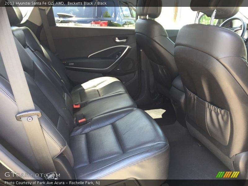 Becketts Black / Black 2013 Hyundai Santa Fe GLS AWD