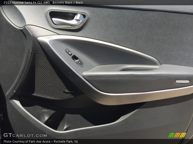 Becketts Black / Black 2013 Hyundai Santa Fe GLS AWD