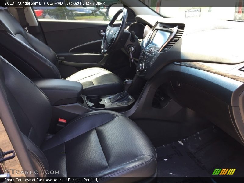 Becketts Black / Black 2013 Hyundai Santa Fe GLS AWD
