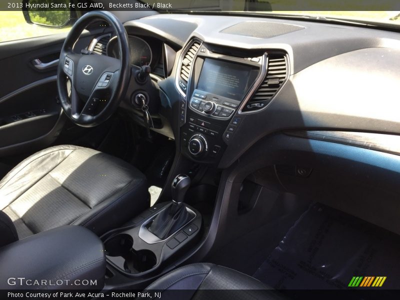Becketts Black / Black 2013 Hyundai Santa Fe GLS AWD