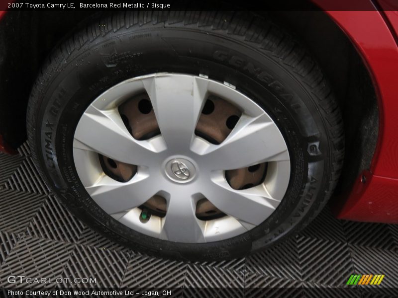 Barcelona Red Metallic / Bisque 2007 Toyota Camry LE