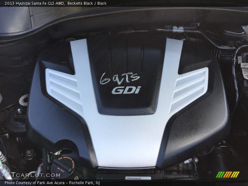 Becketts Black / Black 2013 Hyundai Santa Fe GLS AWD