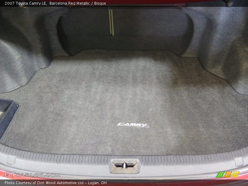 Barcelona Red Metallic / Bisque 2007 Toyota Camry LE