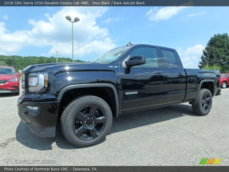 Onyx Black / Dark Ash/Jet Black 2018 GMC Sierra 1500 Elevation Double Cab 4WD