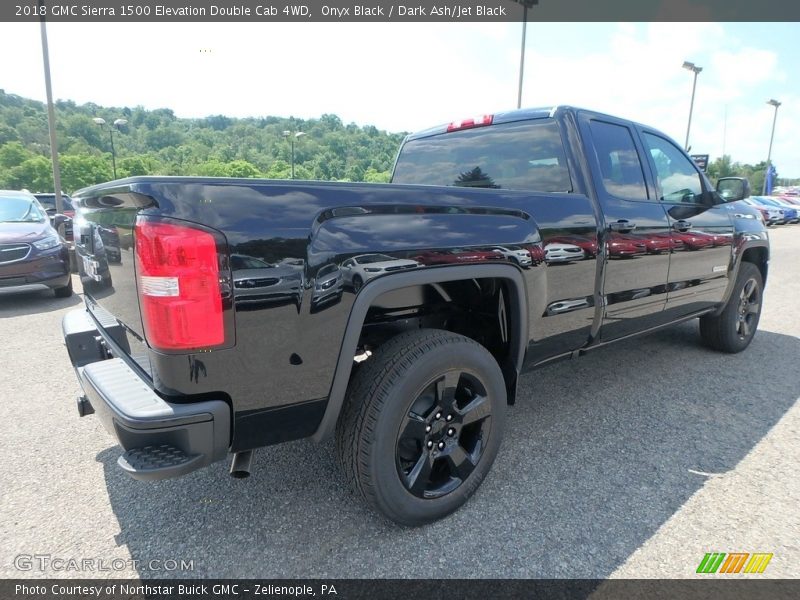 Onyx Black / Dark Ash/Jet Black 2018 GMC Sierra 1500 Elevation Double Cab 4WD