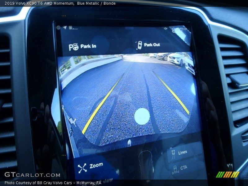 Blue Metallic / Blonde 2019 Volvo XC90 T6 AWD Momentum