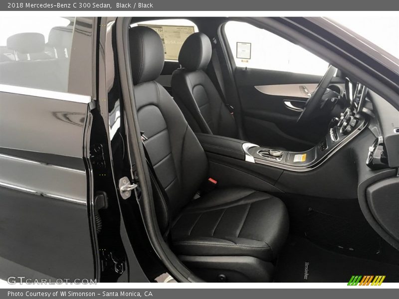 Black / Black 2018 Mercedes-Benz C 300 Sedan