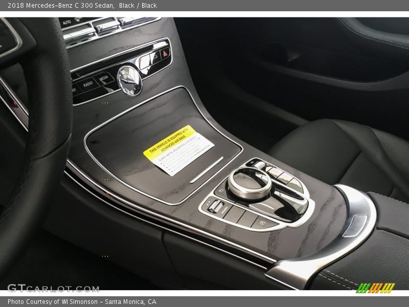 Black / Black 2018 Mercedes-Benz C 300 Sedan