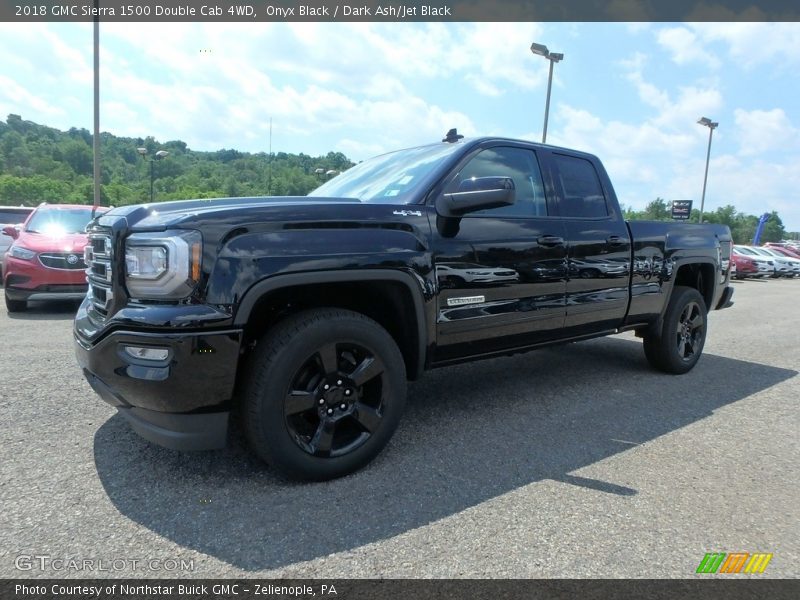 Onyx Black / Dark Ash/Jet Black 2018 GMC Sierra 1500 Double Cab 4WD