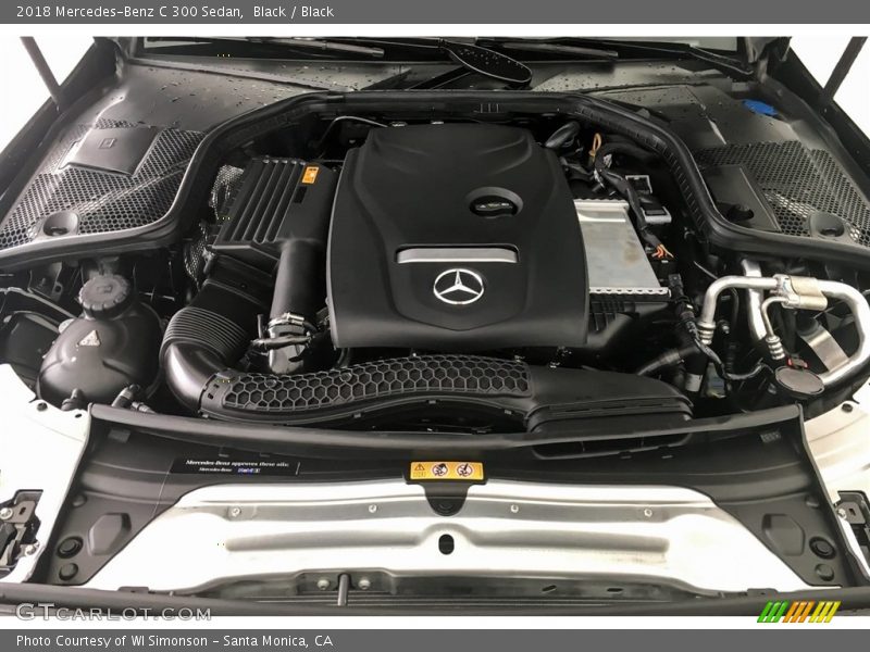 Black / Black 2018 Mercedes-Benz C 300 Sedan
